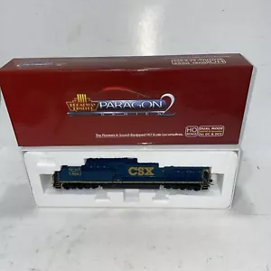 Locomotora HO Broadway Limited CSX AC6000 #604 con CCC Paragon-2 y sonido limpio - Imagen 1 de 5