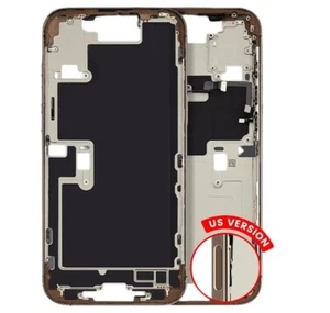 Mid-Frame Housing With Power And Volume Button iPhone 16 Pro Max Desert Titanium - Picture 1 of 4