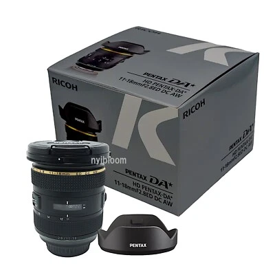 New HD PENTAX-DA * 11-18mm F2.8 ED DC AW K-Mount APS-C Format - Image 1 of 4
