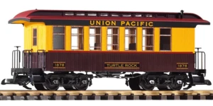 PIKO G Scale ~ New 2025 ~ Union Pacific (UP) Wood Coach #1878 ~ 38654 - Picture 1 of 1