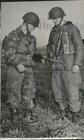 1958 Press Photo West German Soldiers Tested New Battle Dress During Maneuvers