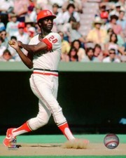 LOU BROCK ~ 8x10 Color Photo Picture ~ Batting ~ St. Louis Cardinals