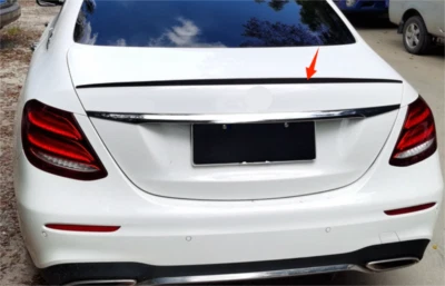 Glossy Black Rear Trunk Spoiler Fit 2016-2022 Mercedes Benz E-Class W213 - Image 1 of 4