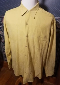 Camisa Tommy Bahama Para Hombre Talla XL Seda Algodón Abotonada L/S  - Imagen 1 de 5