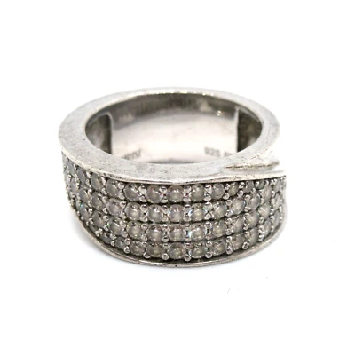 Exklusiver CHRIST Ring 925er Sterling Silber Silver Stylish Modern RG53 TOP - Bild 1 von 4