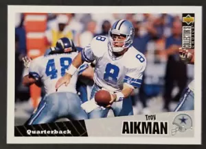 Tarjeta de fútbol americano Troy Aikman 1996 Upper Deck CC #295 (nuevo) - Imagen 1 de 2