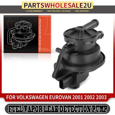 Fuel Vapor Leak Detection Pump for Volkswagen EuroVan 2001-2003 GAS 7D0906271A - Image 1 of 4