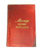 Rare Murray’s Hand-Book Scotland 1884 5th Ed With Maps Antique Book Hard To Find