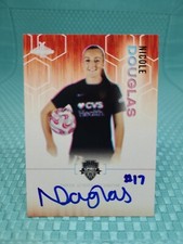 2023 NWSL Parkside Volume 1 Signature Series Nicole Douglas Red Hex #SS-ND