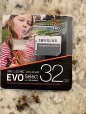 Samsung EVO Select 32GB Class 10 - MicroSDHC Card with Adapter - (MB-ME32GA/AM)