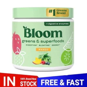 Bloom Nutrition Super Greens Powder Smoothie&Juice Mix Probiotics for Digest--- - Imagen 1 de 11