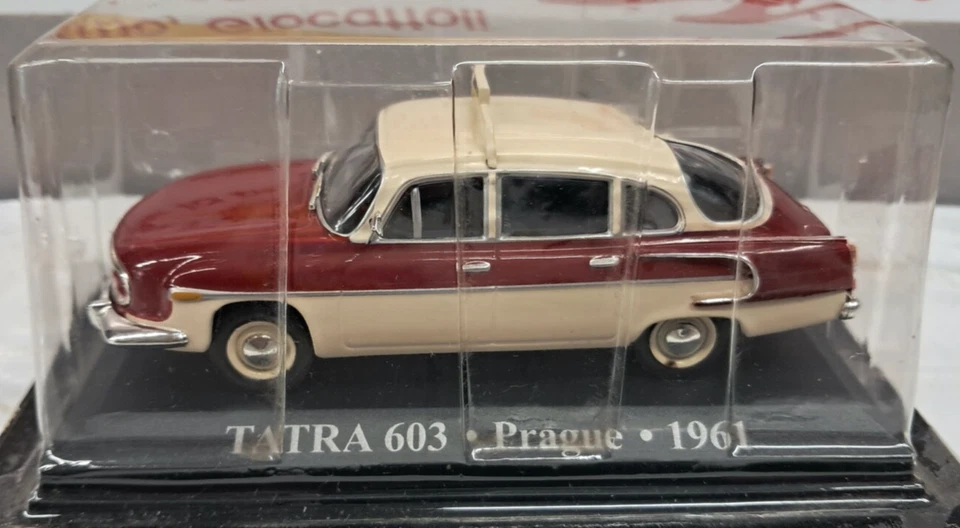 TATRA 603 PRAGUE 1961   - SERIE TAXI  EDICOLA - Immagine 1 di 1