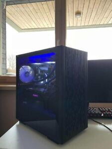 Custom built gaming pc with intel i7 and RX5700 XT 16gb ram
