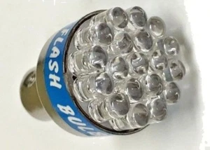 2 PC 1157 BAY15D 19 SMD's RED LED TAIL STOP BRAKE LIGHT BULBS 12V #6856 - Picture 1 of 9