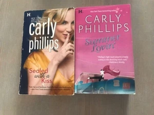 CARLY PHILLIPS Sealed With a Kiss, Summer Lovin Paperback Duo - Picture 1 of 3
