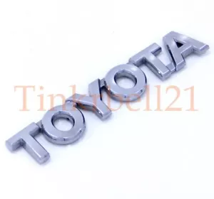 06 07 08 09 10 Toyota Sienna Rear Door Liftgate Trunk Emblem Nameplate Badge OEM - Picture 1 of 2