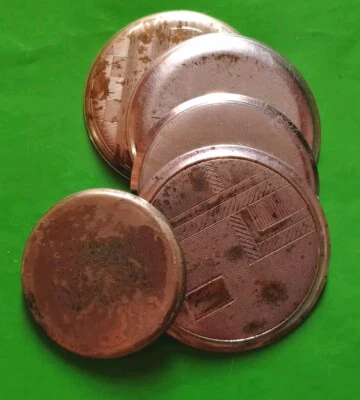 Piezas suizas vintage de relojes de bolsillo. Foto 1 de 4