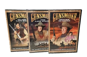 Gunsmoke Movie Collection:Return to Dodge/The Last Apache/To the Last Man...NEW! - Picture 1 of 8