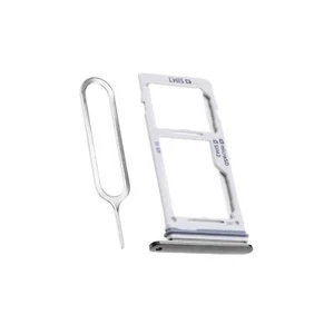 DUAL SIM Card Slot Tray Holder Replacement Grey for Samsung Galaxy S9 S9 Plus - Picture 1 of 5