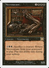 1X Necrosavant Classic Sixth Edition NM/EX MTG CARD