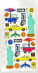 New York City Travel Stickers   - Picture 1 of 3
