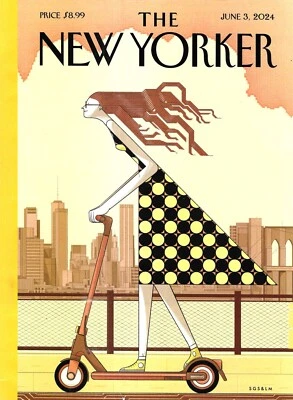 New Yorker Magazine Broadway Musicals Detroit Pistons Hollywood Aspirant 2024 - Image 1 of 4