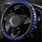 Wearproof Leather Car Racing Sport Style Steering Wheel Cover Protect Non-Slip