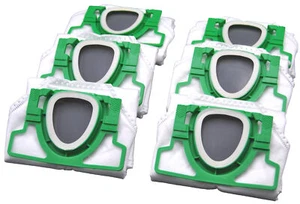 6/12/18 Vlies Staubsaugerbeutel Beutel geeignet Vorwerk Kobold VK 200 FP200 - Bild 1 von 4