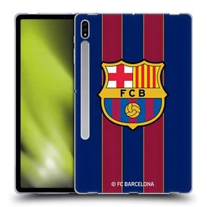 OFFICIAL FC BARCELONA 2020/21 CREST KIT SOFT GEL CASE FOR SAMSUNG TABLETS 1 - Picture 1 of 8