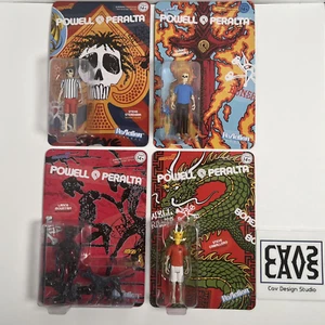 Super 7 Powell Peralta ReAction Figuren Full Set Color - Wave 1 (4er Set) NEU - Bild 1 von 19
