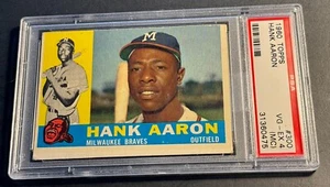 1960 HANK AARON TOPPS #300 PSA 4 (MC) BRAVES HOF (475) - Picture 1 of 2