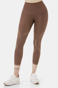 FANKA 7/8 High Waisted Tummy Control Legging for women - Clove - S - Picture 1 of 4