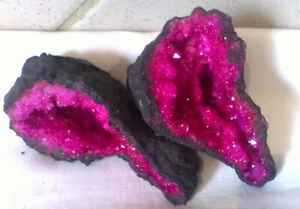 Quarz Druse Geode Marokko Pink - Bild 1 von 2