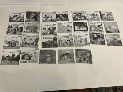 Benchmark Education Spanish Reading Phonics Mini Books Lot of 26ct 1st-4th grade - Image 1 of 4