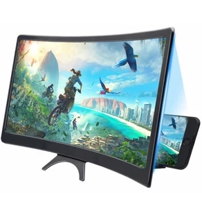 L6 Curved Screen Mobile Cell Phone Magnifier 12'' Large Field of View Amplifier - Picture 1 of 6