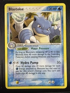 Pokemon TCG Blastoise 14/100 ex Crystal Guardians Rare - Bild 1 von 2