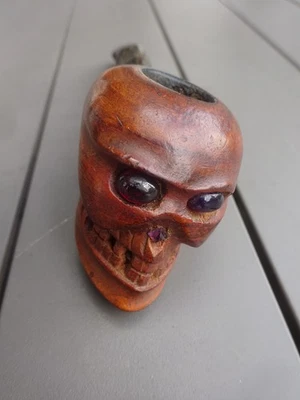 RARE : Pipe  memento mori - Photo 1/4
