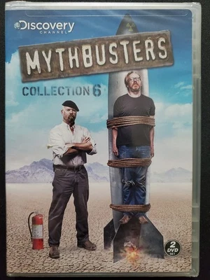 Mythbusters: Collection 6 *LOOSE DISCS* (2-DVD Set, 2010) Discovery Channel NEW - Image 1 of 2