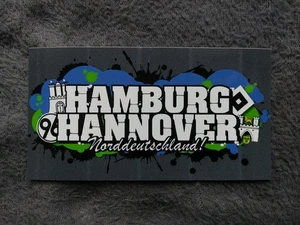 10 Aufkleber Sticker Fußball Ultras Fans HSV Hannover 96 Motiv: Norddeutschland - Bild 1 von 1
