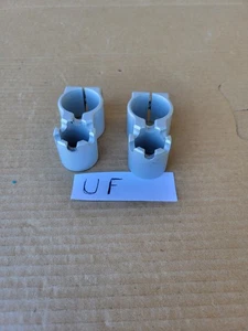 NUPRODX Beinstützenhalterungen Beinstützenhalterungen Fußstütze Fuß Duschstuhl  - Bild 1 von 7