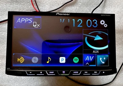 PIONEER AVH-X491BHS Bluetooth Apple Android Radio Usb Cd Dvd Player - Image 1 of 4