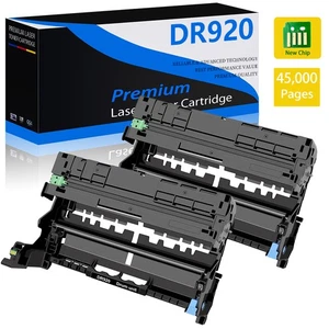Paquete de 2 unidades de tambor DR920 para Brother HL-L5210DN HL-L5215DW HL-L6210DW HL-L6210DWT - Imagen 1 de 23