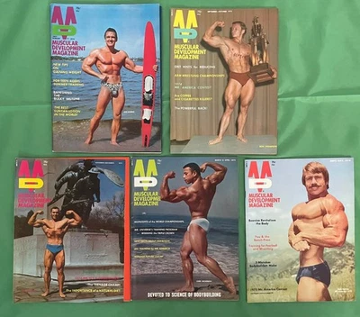 Muscular Development Magazine Vintage 1970s (Lot of 5) - Image 1 of 4