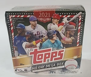 2021 Topps Holiday MLB Baseball Factory Sealed Mega Box - Picture 1 of 1
