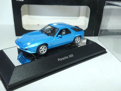 PORSCHE 928 Bleu AUTOART 1:43 - Photo 1/2