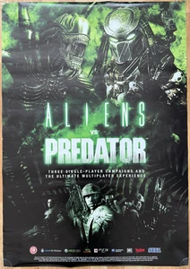 Aliens Vs Predator RARE PS3 XBOX 360 70cm x 100cm Promotional Poster - Picture 1 of 1
