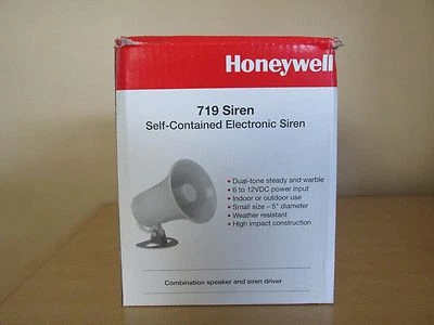 ADEMCO HONEYWELL 719 SELF- CONTAINED ELECTRONIC SIREN *NEW OTHER*  - Image 1 of 4
