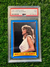 Her Eyes on Randy Savage 1987 Topps WWF Wrestling #44 PSA 7 NM Elizabeth