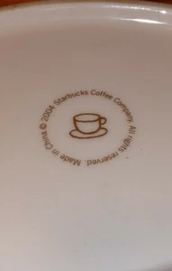 Starbucks Pastelería Pan Aperitivo Snack Postre Platos Juego de Dos  - Imagen 1 de 3