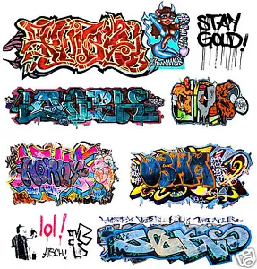 O Scale Custom Graffiti Decals #15 - Weather Your Box Cars, Gondolas & Hoppers! - Picture 1 of 2